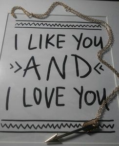 Golden Arrow Necklace